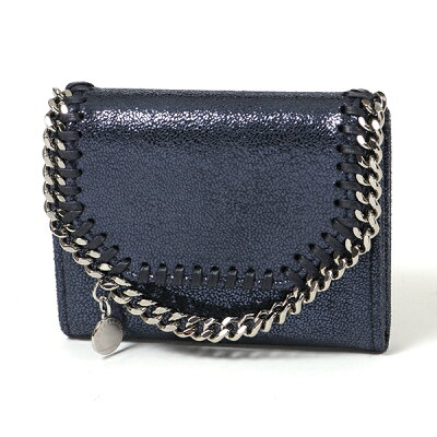 STELLA McCARTNEY ステラマッカートニー 391836 W9056 4101 Falabella ファラベラ シャイニー 二つ折り財布 スモール ミニ財布 レディース