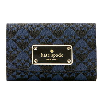 ケイトスペード kate spade 4連キーケース penn place ペン プレイス ルーシー WLRU4949 424 ブラック ブルー レディース 女性 プレゼント ギフト ホワイトデー バースデー 新品
