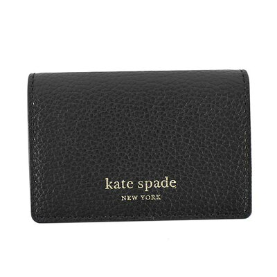 ケイトスペード kate spade NEW YORK アウトレット 財布 三つ折り財布 コンパクト財布 ミニ財布 WLRU6275 012 ブラック+ベージュ系