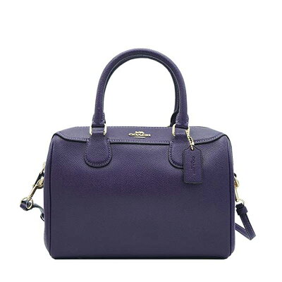 コーチ ファクトリー アウトレット COACH FACTORY バッグ F32202 IMA2X 2WAY ハンドバッグ 斜めがけバッグ CRSGR MINI BNT STCHL ミニボストン DARK PURPLE ダークパープル