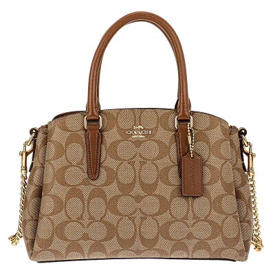 コーチファクトリー COACH FACTORY ハンドバッグ F29434 IME74 2way ショルダーバッグ 斜めがけバッグ ブラウン系