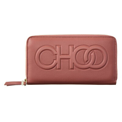 ジミーチュウ JIMMY CHOO 財布 長財布 ラウンドファスナー BETTINA PJC 112110 ベッティーナ ROSEWOOD ローズ系