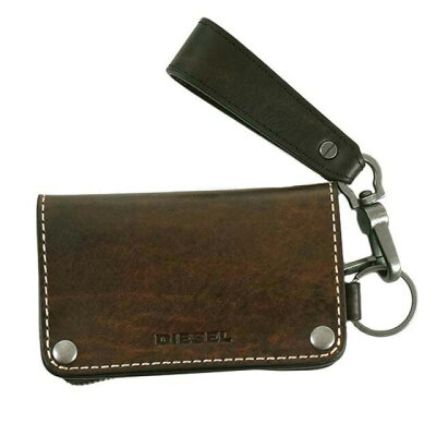 ディーゼル DIESEL 財布 X04736 PR080 T2184 D-KEY HOLDER 小銭入れ付き キーケース コインケース COFFEE BEAN ダークブラウン