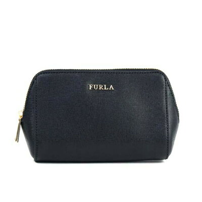 FURLA フルラ ポーチ EM32 ELECTRA M COSMETIC CASE エレクトラ ミディアム コスメティック ケース 黒 822984 ブラック 本革 新品 未使用 母の日プレゼント 女性 誕生日
