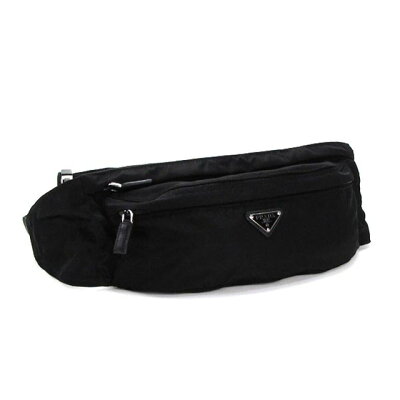 プラダ PRADA 2VL132 973 F0002 ベルトバッグ ウエストポーチ ウエストバッグ ボディバッグ ネロ NERO ブラック+シルバー