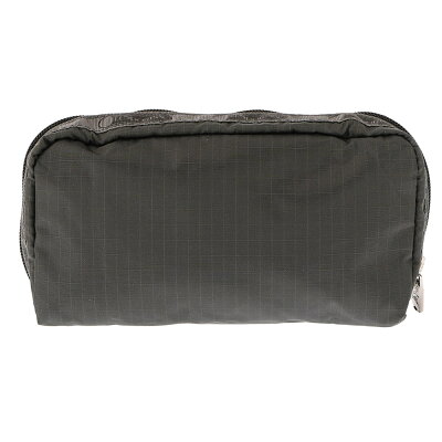 レスポートサック LeSportsac ポーチ RECTANGULAR COSMETIC 6511 5981 コスメポーチ レクタンギュラーコスメティック ZINC ジンク グレー系 化粧ポーチ 新品