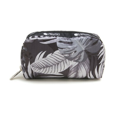 レスポートサック LeSportsac ポーチ 化粧ポーチ マルチポーチ 6511 F204 RECTANGULAR COSMETIC レクタンギュラー コスメティック ALOHA NIGHTS ブラック系マルチ