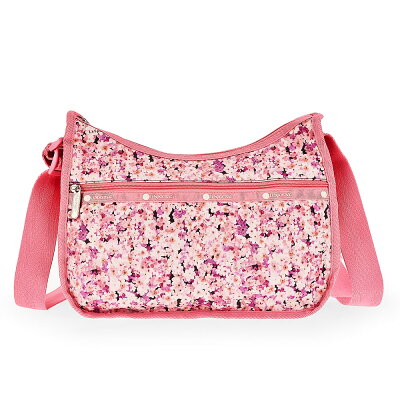 レスポートサック LeSportsac バッグ ショルダーバッグ 斜めがけバッグ 7520 E149 CLASSIC HOBO クラシックホーボー MOON SHADOW ROSE ピンク系マルチ