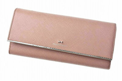 ジルスチュアート 長財布 財布 レディース ブランド JILLSTUART 牛革 レザー プリズム フラップ ギャルソン 箱無 ピンク ベージュ 系 | 女性 婦人 本革 訳あり 【あす楽】