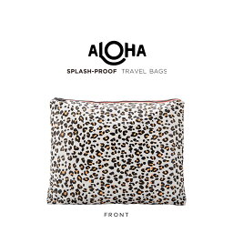 サムドラ　マザーズバッグ ALOHA Collection Samudra Pouch L - Leopard Cub　アロハコレクション　ポーチ　クラッチバッグ　トートバッグ　撥水　防水　ハワイ
