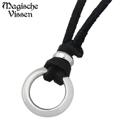 マジェスフィッセン Magische Vissen シルバー ネックレス アクセサリー 革ヒモ シルバー925 スターリングシルバー OZP-033