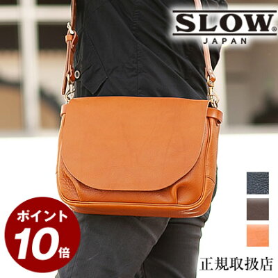 4/22(木)15:00〜マスクケース&ノベルティのWプレゼント! スロウ ショルダーバッグ ショルダー L ボーノ SLOW bono メンズ レディース 栃木レザー ボーノ 49S128G WS