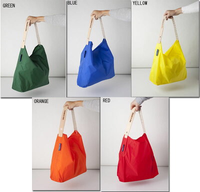 JULY NINE 【ジュライナイン】 エコバッグ ナイロンバッグ ショルダーバッグ 寿司袋 軽量 本革 ユニセックス Sushi Sack M 【10P09Jul16】