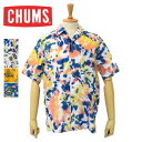 チャムス メンズ　CHUMS　チャムス　Chumloha Shirt　チャムロハ　アロハシャツ　オープンカラー　半袖　シャツ　CH02-1105