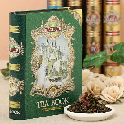 WINTER TEA BOOK VOL.3<バシラーティー basilurtea >【紅茶 ギフト 内祝い 紅茶 プレゼント 茶葉 メロン クリスマス 缶 BOOK ブック 緑茶 】