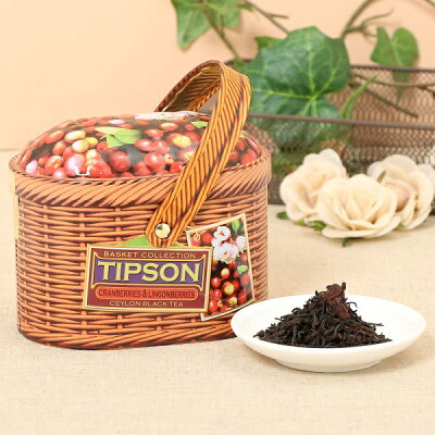 CRANBERRIES & LINGONBERRIES(茶葉100g) /紅茶/プレゼント/セイロンティー/茶葉/フレーバーティー】<バシラーティー basilurtea >