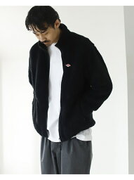 ビームス DANTON / High Pile Fleece Stand Collar Jacket BEAMS MEN ビームス メン カットソー スウェット ブラック【送料無料】[Rakuten Fashion]