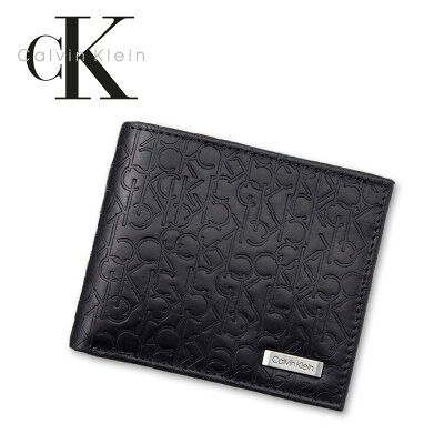 カルバンクライン 財布 二つ折り 74285 メンズ レディース Calvin Klein ブラック 黒 CK 二つ折り財布 ウォレット ブランド 革 本革 牛革 レザー ロゴ 男女兼用 ユニセックス ギフト プレゼント 新社会人 フレッシャーズ 新生活 ビジネス 新入社員 就職祝い 父の日 母の日