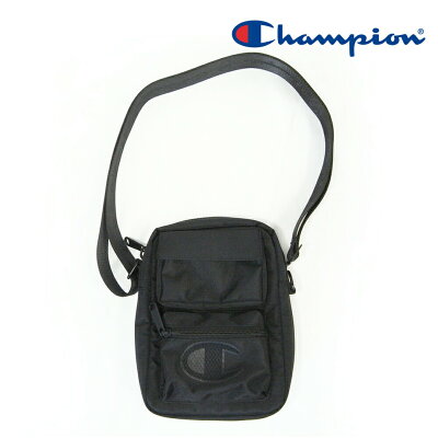 チャンピオン ビッグロゴ ミニ ショルダーバッグ 縦型 ブラック Champion Stealth Shoulder Bag CH1064【IP-0470】【X052-99】ミニバッグ 斜め掛け メンズ レディース ロゴ 男女兼用 ユニセックス バッグ USモデル 海外限定モデル プレゼント ギフト 父の日