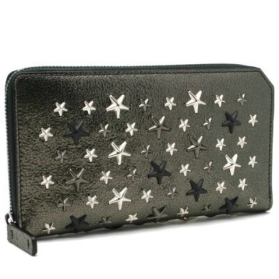 『ポイント5倍』ジミーチュウ JIMMY CHOO【CARNABY カーナビー】 ラウンドファスナー長財布 CARNABY GTA 173 GUNMETAL/SILVER GUNMETAL METALLIC MIX【送料無料】 【あす楽対応】 【コンビニ受取】 【ロッカー受取】 【国際配送】