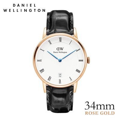ダニエルウェリントン 34mm Daniel Wellington ダッパー レディング リーディング ローズゴールド Dapper Reading 腕時計