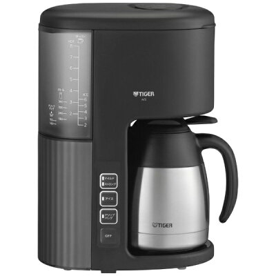 【まとめ買いで最大10%OFFクーポン(2/5まで)】 タイガー|TIGER コーヒーメーカー スモーキーブラック ACE-V080KM【rb_cooking_cpn】