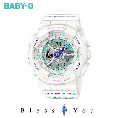 CASIO BABY-G カシオ 腕時計 レディース ベビーG 2019年11月新作 ジオメトリック BA-110TH-7AJF 15,5