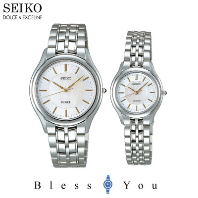 ペアウォッチ セイコー ドルチェ&エクセリーヌ 薄型 ペアウォッチ SEIKO SACL009-SWDL099 110,0 【ペアウォッチ 腕時計 ペア ウォッチ ブランド カップル】