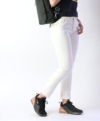 【ヤヌーク YANUK】コットンストレッチデニム スリムテーパードデニムパンツ ジーンズ RUTH ルース・57184068-0361901【レディース】【◎】