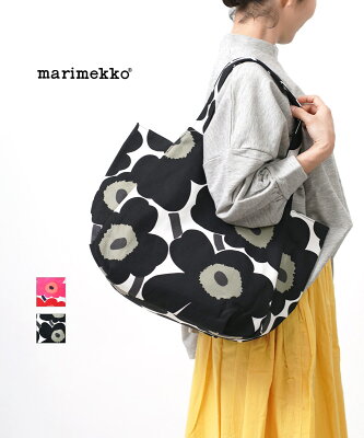 【マリメッコ marimekko】日本限定 コットンキャンバス ウニッコ柄 トートバッグ HUVIRUS UNIKKO JAPAN・5263142277-0062001【レディース】【JP】