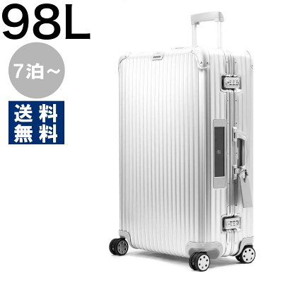 リモワ スーツケース/旅行用バッグ バッグ メンズ レディース トパーズ 98L 7泊〜 ELECTRONIC TAG シルバー 923.77.00.5 RIMOWA
