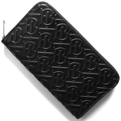 バーバリー 長財布 財布 メンズ レグジグ TB モノグラム ブラック MS LG ZIG TB8 113870 A1189 8017652 2020年春夏新作 BURBERRY