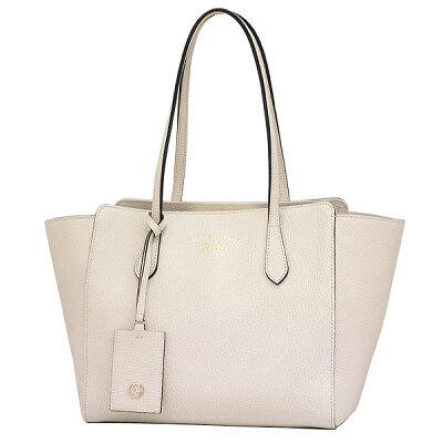 【送料無料】【本物】GUCCI★グッチ★SWINGスウィングトートバック★3544083★かばん★カーフ★アイボリー★レディース★女性用★シンプル★494-38