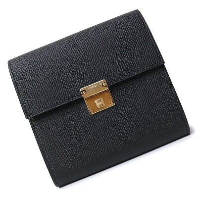 【新品・未使用品】エルメス HERMES クリック 12 三つ折り財布 ヴォーエプソン レザー ノワール ブラック 黒 ゴールド金具 C刻印 箱付