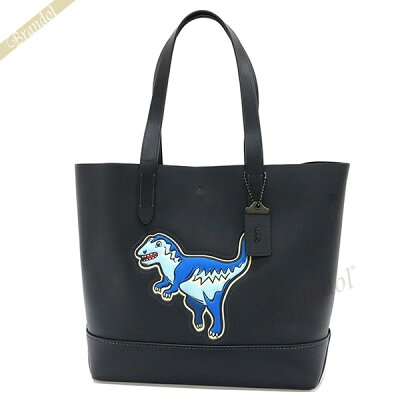 《1200円OFFクーポン対象_2月21日0:59迄》コーチ COACH メンズ・レディース トートバッグ レキシー レザートート ネイビー F11087 JIMDT | コーチアウトレット ブランド