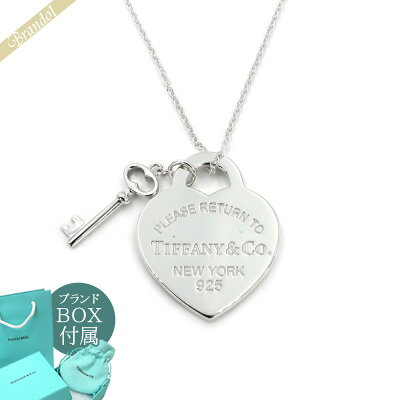 《店内全品ポイント3倍_18日23:59迄》ティファニー Tiffany&Co. レディース ネックレス リターン トゥ ティファニー ハート タグ キー ペンダント シルバー 26909686 | コンビニ受取 ブランド