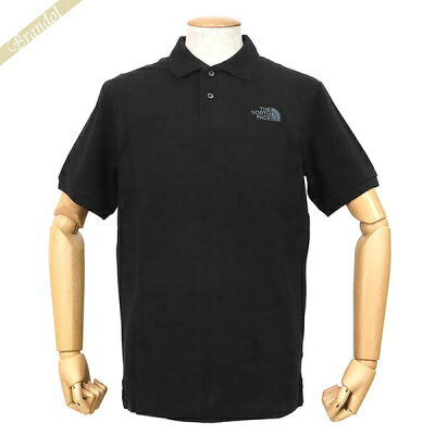 《最大3300円クーポン_8日23:59迄》ザ・ノースフェイス ポロシャツ THE NORTH FACE メンズ Polo Piquet 半袖 ブラック NF00CG71 JK3 | ブランド