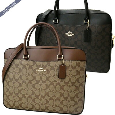 《最大P9倍&クーポン配布中_25日23:59迄》コーチ ビジネスバッグ COACH メンズ シグネチャー 2way ブリーフケース F39023 | ブランド