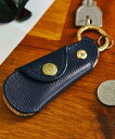 【GLENROYAL / グレンロイヤル】 Pocket Shoehorn ポケットシューホーン(エンボス) 携帯用靴べら キーホルダー レイクランドブライドルレザー （ダークブルー　ボルドー　ボトルグリーン　ニューブラック　グレー）