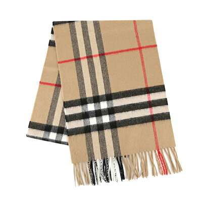 【1万円以上500円OFFクーポン】バーバリー マフラー・ストール BURBERRY 8018173 A7026 ブランド小物 クラシックチェック THE CLASSIC CHECK カシミア スカーフ ユニセックス ARCHIVE BEIGE(アーカイブベージュ) ベージュ【 送料無料】