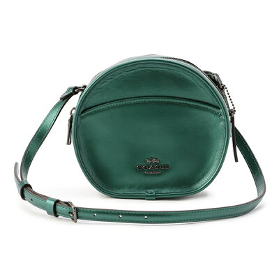 【10%OFF楽天スーパーSALE対象】コーチ アウトレット ショルダーバッグ COACH OUTLET F29794 QBGN9 バッグ キャンティーン CANTEEN クロスボディー レディース METALLIC GREEN メタリックグリーン【 アウトレット 送料無料】【当店通常価格 18800円】