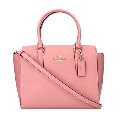 【最大5000円OFFクーポン配布中★8/11(火)14:00まで】コーチ アウトレット ハンドバッグ COACH OUTLET F30555 IMP02 バッグ クロスグレイン CROSSGRAIN レア サッチェル クロスボディ レディース PINK PETAL(ピンクペタル) ピンク/ゴールド【 アウトレット 送料無料】