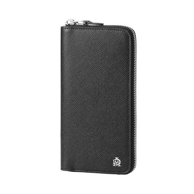 【最大3000円OFFクーポン配布中★9/24(木)14:00まで】ダンヒル 長財布(ラウンドファスナー) dunhill L2X218A 財布 ボードン BOURDON メンズ BLACK ブラック 黒 【 送料無料】