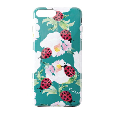 【最大3000円OFFクーポン★11/30(月)14:00まで】フルラ iPhone6 Plus/iPhone7 Plus スマートフォンケース FURLA ER35 961440 ブランド小物 ハイテック HIGH TECH MOBILE CASE レディース TONI GIADA グリーン系 マルチ【 送料無料】