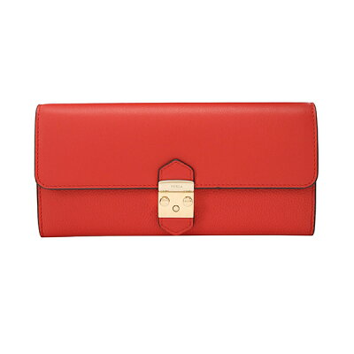 【最大3000円OFFクーポン★4/22(木)14:00まで】フルラ 長財布 FURLA PU37 OAV 993218 財布 メトロポリス METROPOLIS XL バイフォールド ウォレット レディース VERMIGLIO f レッド系 朱色【 送料無料】