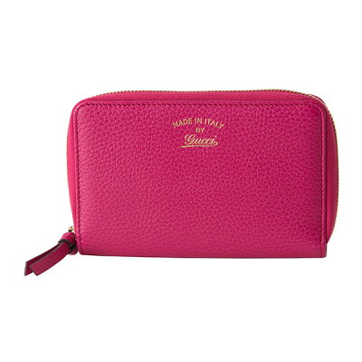 グッチ 2つ折り財布 GUCCI 354497 CAO0G 5614 財布 【アウトレット】 スウィング SWING レディース BLOSSOM PINK ピンク 箔押しロゴ シボ エレガント【 送料無料】