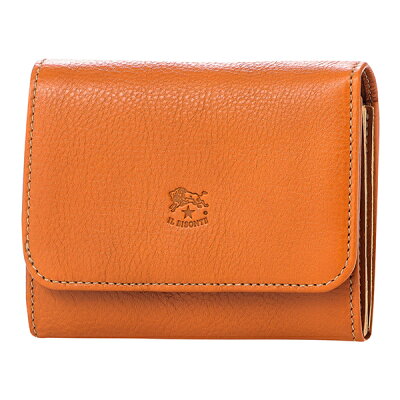 【最大2000円OFFクーポン配布中★9/24(火)14:00まで】イルビゾンテ 2つ折り財布 IL BISONTE C0883 P 145 財布 ヴァッケッタ VACCHETTA ユニセックス CARAMELLO キャラメル 茶系【 送料無料】