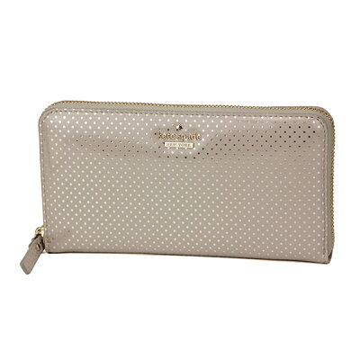 【最大3000円OFFクーポン★4/22(木)14:00まで】ケイトスペード 長財布(ラウンドファスナー) kate spade PWRU4556 292 財布 ライラックストリート ドット LILAC STREET DOT LACEY レディース CLOCK TOWER(クロックタワー) ベージュ【 送料無料】