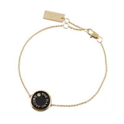 【最大5000円OFFクーポン★1/31(火)まで】マークジェイコブス ブレスレット M0017167 001 ザ メダリオン レディース ブラック 黒【送料無料】