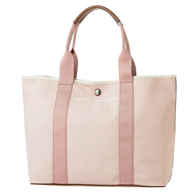 【最大3000円OFFクーポン配布中】マークジェイコブス トートバッグ MARC JACOBS M0012008 660 バッグ キャンバス CANVAS トート レディース PALE PINK ペールピンク ロゴ A4収納可 シンプル スタイリッシュ【 送料無料】